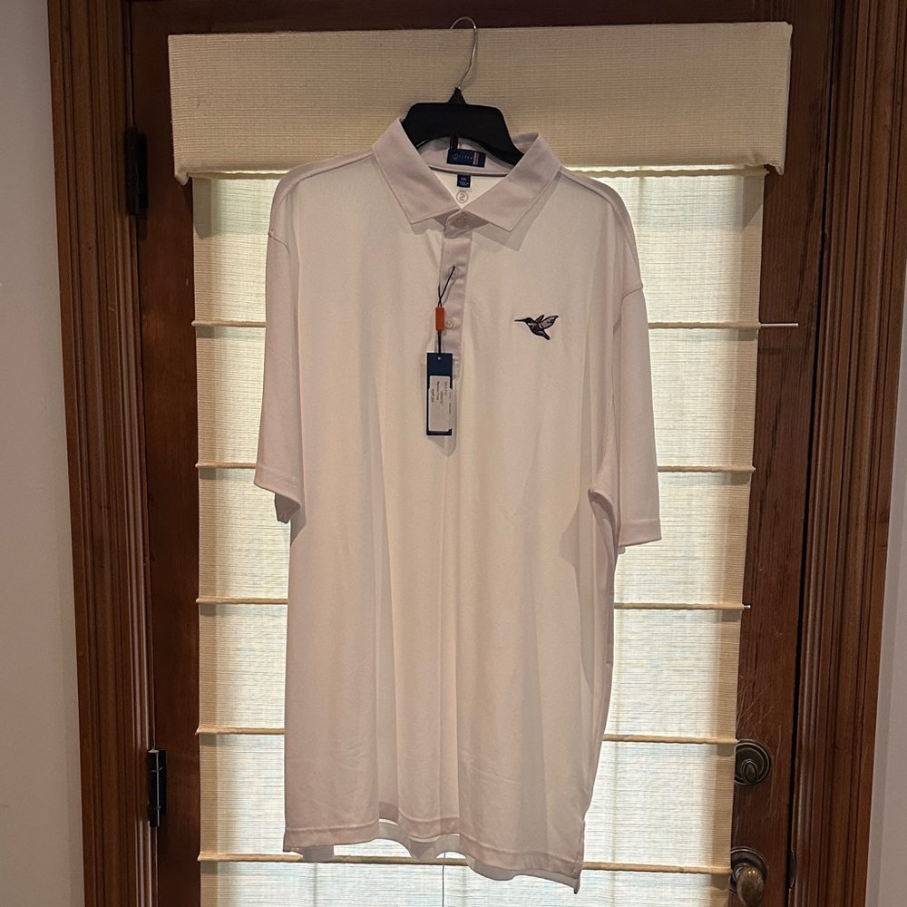 Men's White Polo Shirt